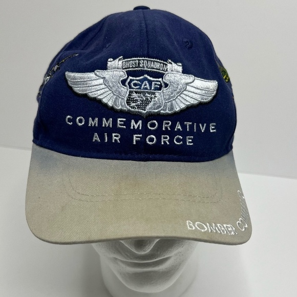 Ghost Squadron Commemorative Air Force Bomber Command Cap‎ Hat Embroidered - Picture 1 of 7